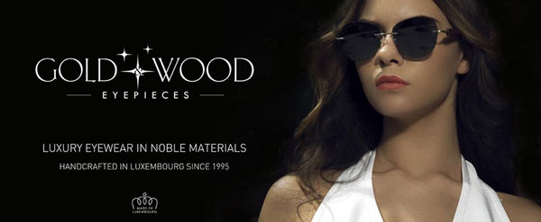 Gold Wood Eyeglasses